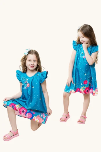 Vestido Infantil Vaga Lume