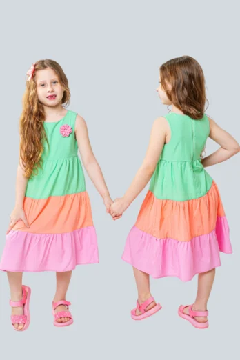 Vestido Infantil Três Marias 