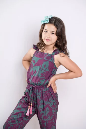 Macacão Infantil Feminino Letícia