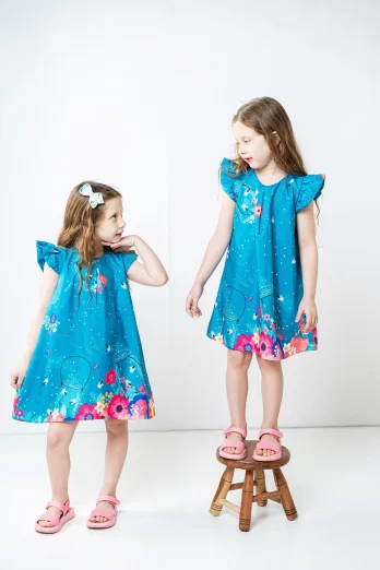 Vestido Infantil Vaga Lume