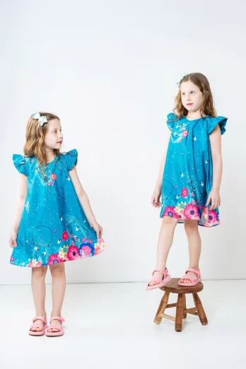 Vestido Infantil Vaga Lume