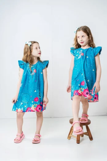 Vestido Infantil Vaga Lume